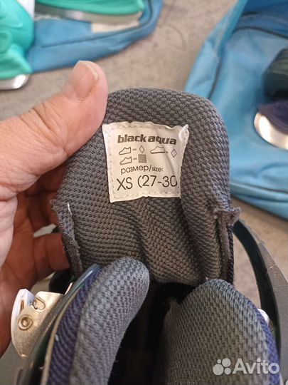 Коньки ледовые раздвижные р-р 27-30