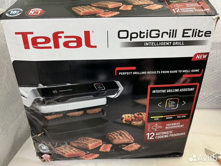 Электрогриль Tefal OptiGrill Elite GC750D30