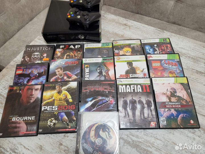 Xbox 360 прошитый + игры