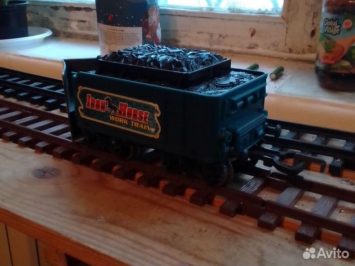 Iron horse work train snowplow scale G 45 MM gauge