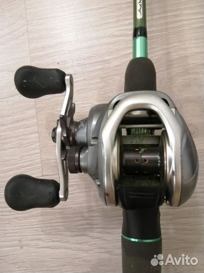 Спиннинг Aiko Ranger и катушка Shimano Curado