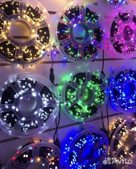 Гирлянды уличные