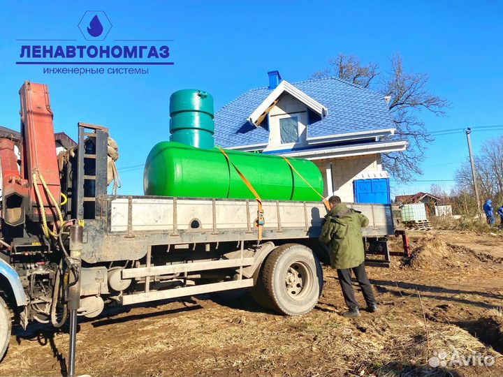 Установка газгольдера