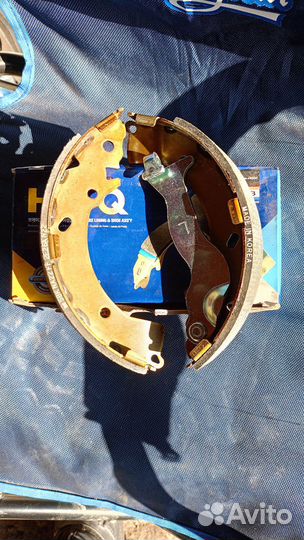 Задние тормозные колодки solaris