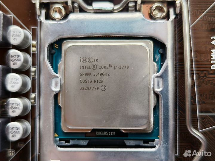 Комплект asus B75M-plus/ Intel Core i7-3770 / 16Gb