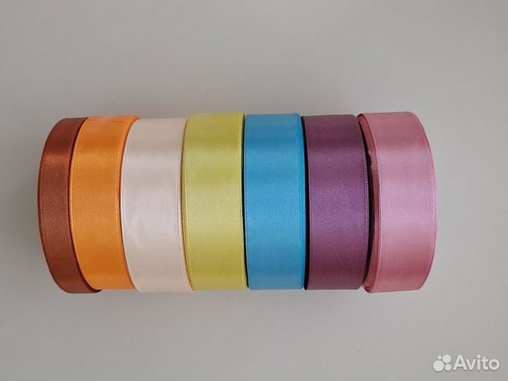 Ленты атласные для упаковки подарков,кондитерам,др
