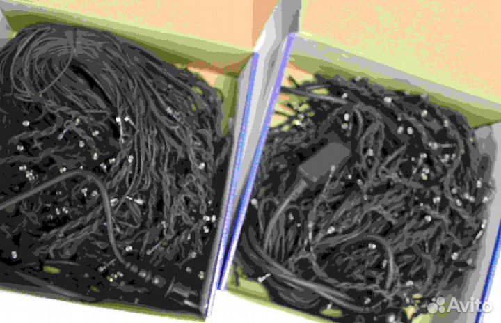 Гирлянда бахрома 25м