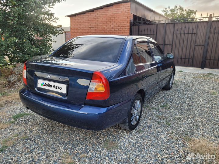 Hyundai Accent 1.5 МТ, 2008, 199 000 км