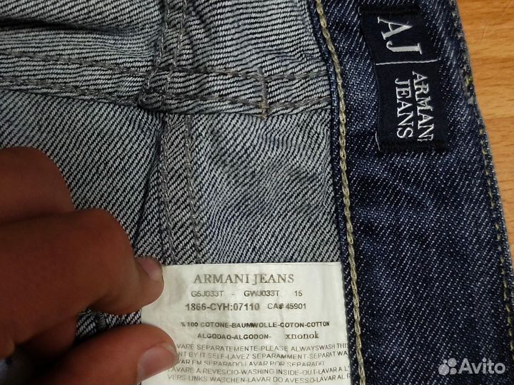 Джинсы armani true religion type