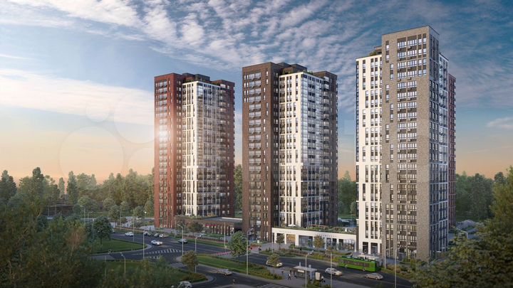 1-к. квартира, 36 м², 4/30 эт.