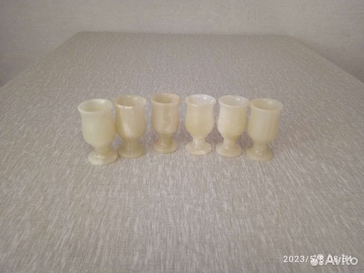 Рюмки из камня Оникс