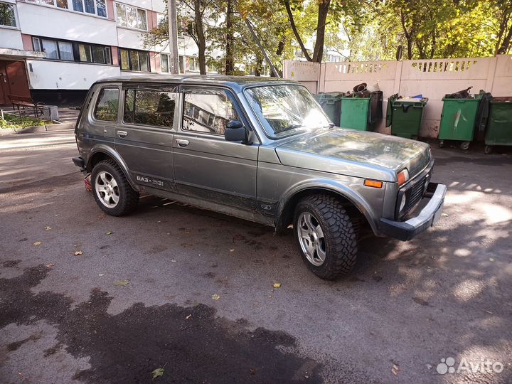 LADA 4x4 (Нива) 1.7 МТ, 2009, 131 432 км