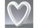 Рамка из пенопласта в виде сердце, d-185 мм