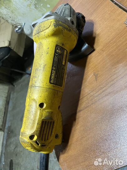 Болгарка dewalt 125 на запчасти