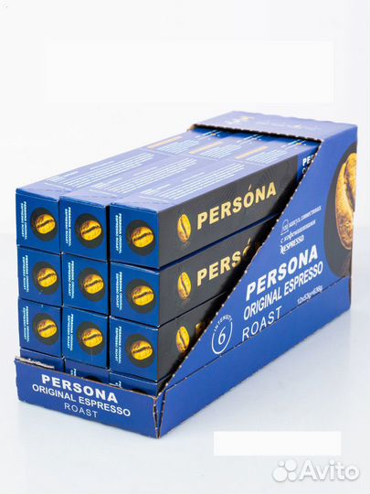 Кофе в капсулах Persona Gold шоу-бокс опт/розница