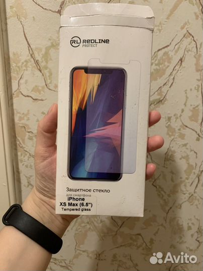 Защитное стекло на iPhone XS max