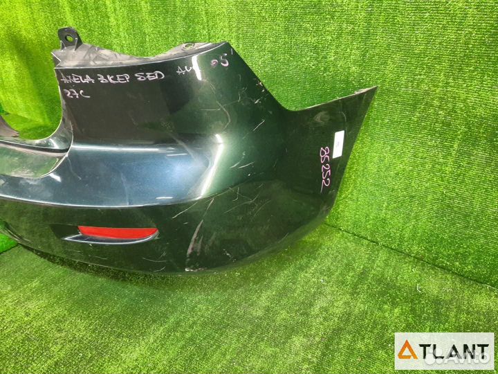 Бампер задний mazda axela
