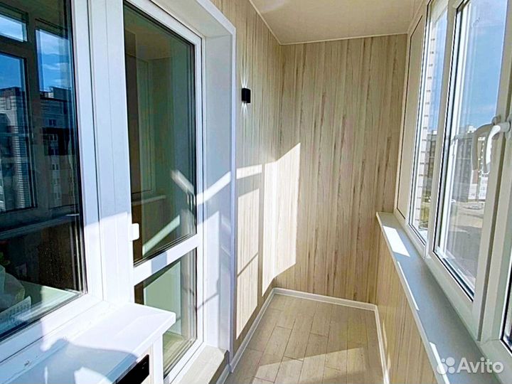 Остекление балконов / Рассрочка