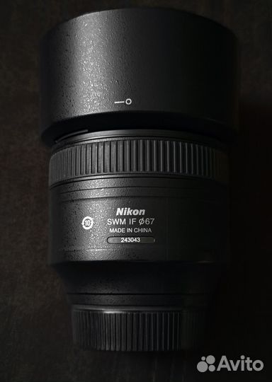 Nikon 85mm 1.8g