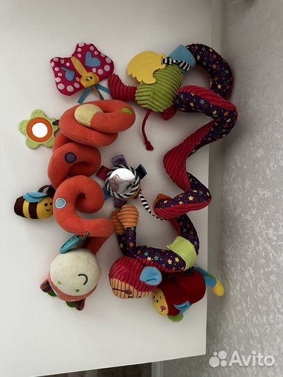 Растяжка для коляски, пирамидка, сортёр