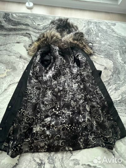 Пальто зимнее меховое