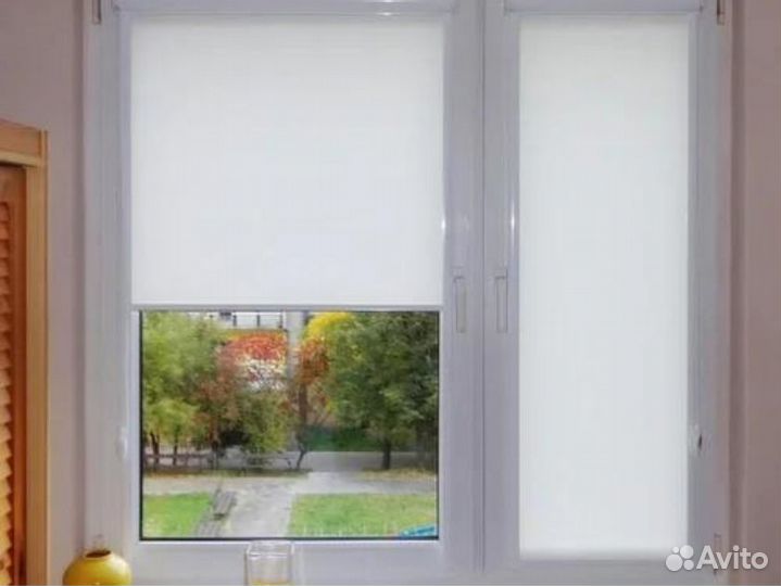 Рулонные шторы зебра