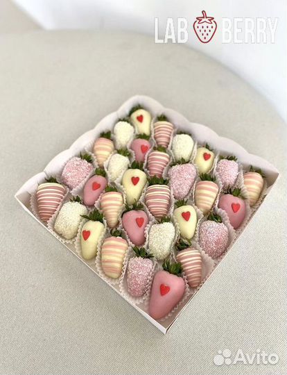 Съедобные букеты, клубника в шоколаде