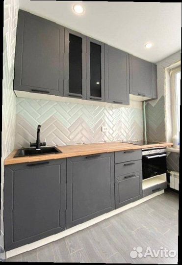 Кухонный гарнитур угловой модульный новый