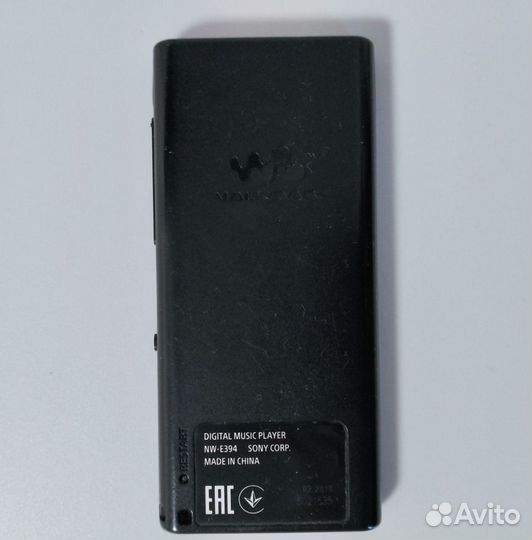 Mp3 плеер Sony walkman nw-e394