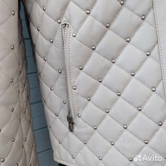 Куртка кожаная женская 48 р