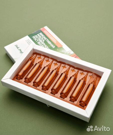 Маска для волос для густоты и объема