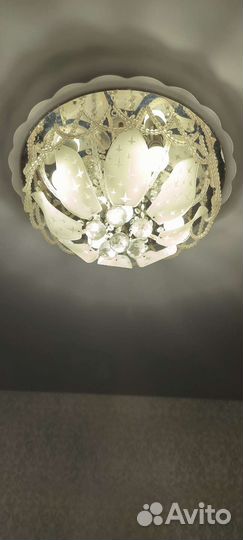 Люстра потолочная светодиодная бу