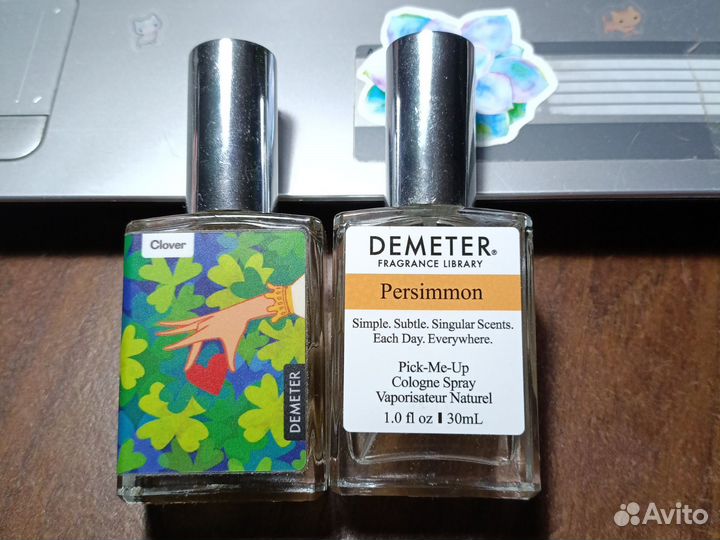 Demeter clover, persimmon