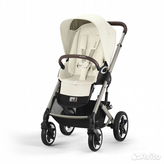 Новая коляска Cybex Talos S Lux/2в1/Seashell Beige