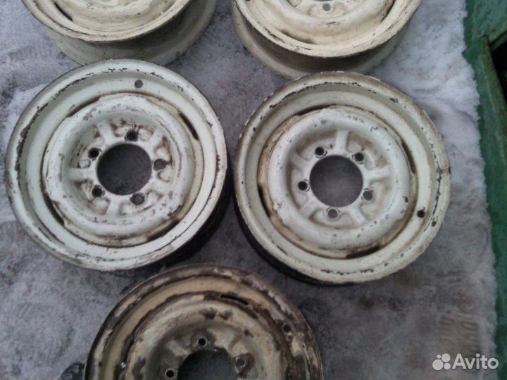 Диски R15 на Газ-21 Волга 4шт, раритет 5*139,7