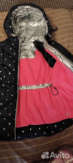 Зимний комбинезон для девочки 116