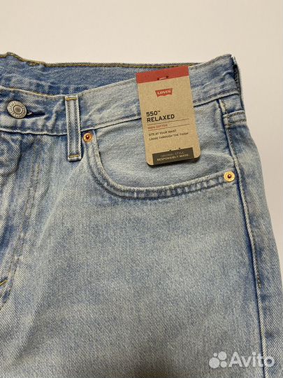 Джинсы levis 550 relaxed fit оригинал