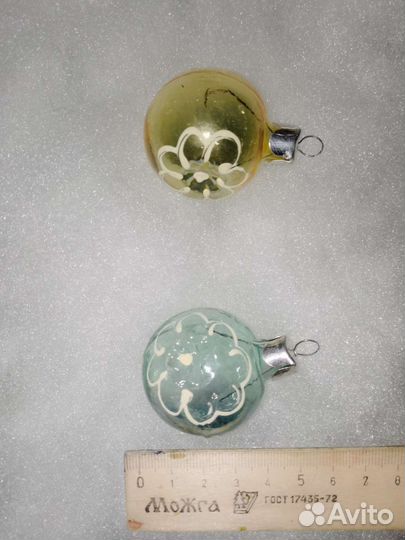 Елочные игрушки СССР