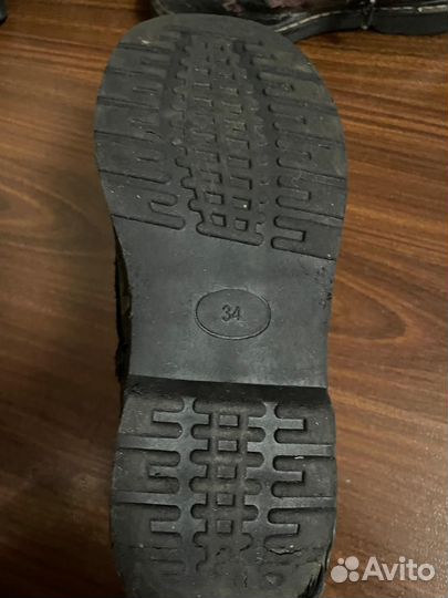 Осенние ботинки для девочки