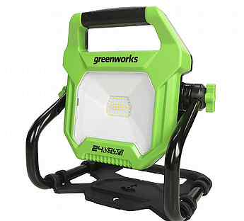 Фонарь светодиодный greenworks G24WL (24В / 220В