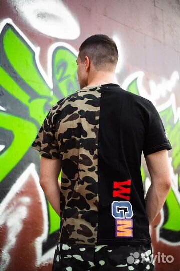 Мужская спортивная футболка Bape