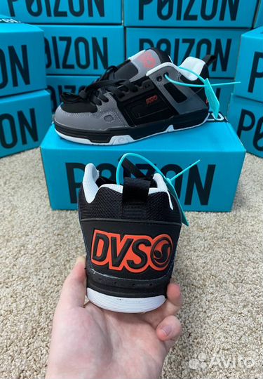 Dvs Comanche Black & Grey оригинал серые