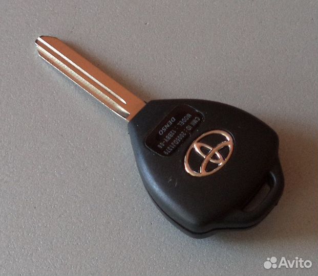 Ключ зажигания заготовка для Toyota №0123