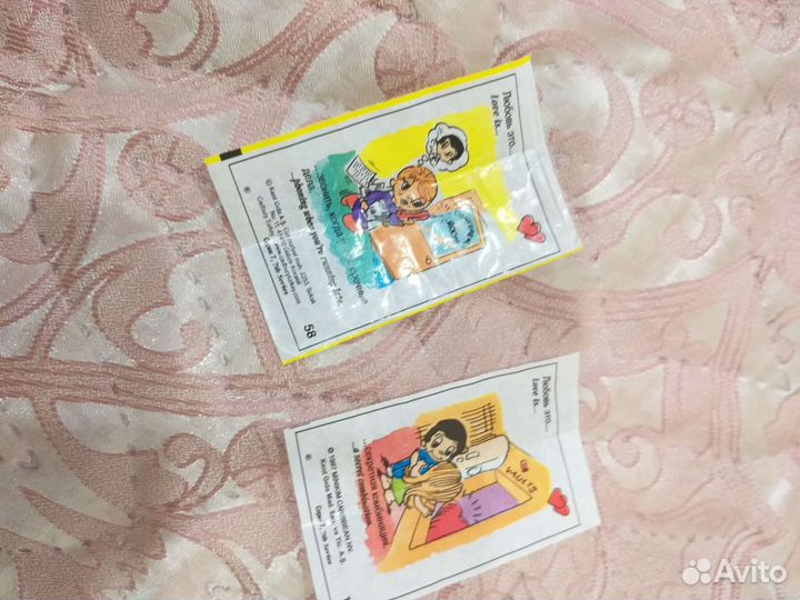 Коллекция фантиков love is + магнит в коробке