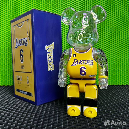 Bearbrick 28 см Lakers 400%