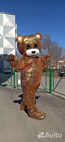 Ростовая кукла Мишка Мишель и аксессуары