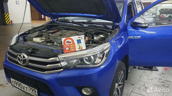 Сигнализация с автозапуском+Установка