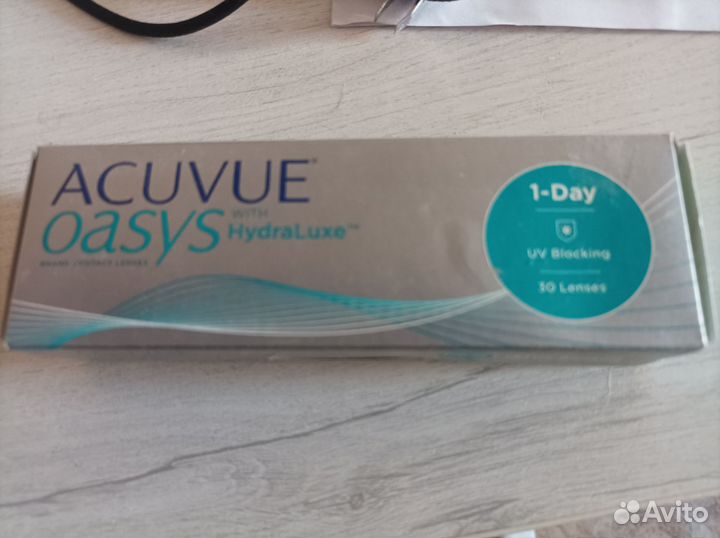 Линзы контактные acuvue oasys однодневные