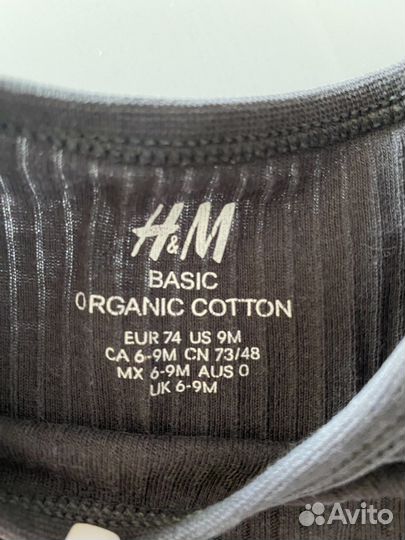 Боди h&m 74