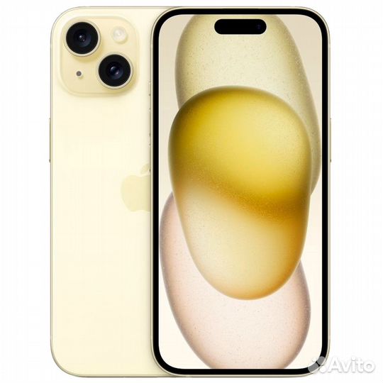 Смартфон Apple iPhone 15 256 Gb Yellow DualSim